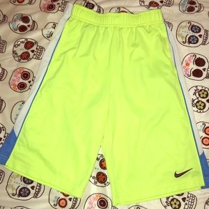 Size boys large Nike dri-fit shorts